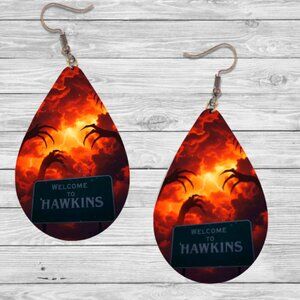 Stranger Things  Teardrop Earrings
